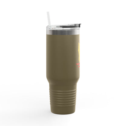 Inspirational Insulated Travel Mug | Faith-Driven Drinkware | Perfect Gift for Travel Lovers | 40oz Tumbler for Coffee, Tea, Work, Hiking