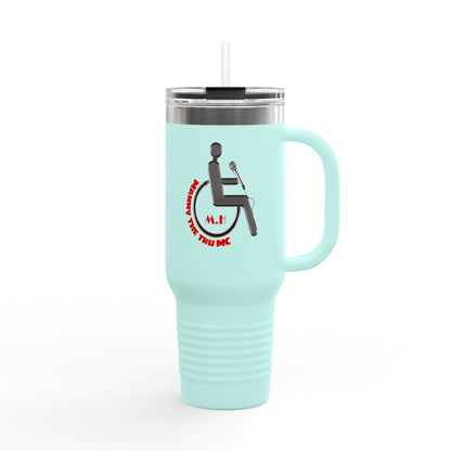 MANNY THE TRU MC Insulated Travel Mug - 40oz Adventure Companion with Fun Design
