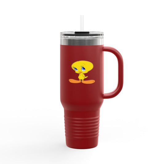 Cheerful Insulated Travel Mug, 40oz - Perfect for Hot & Cold Beverages, Kids & Adults, Great Gift for Holidays & Road Trips, Fun [...]