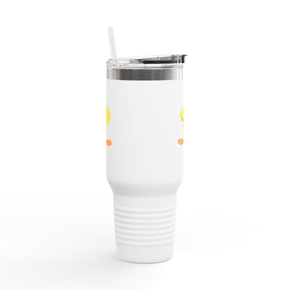 Cheerful Insulated Travel Mug, 40oz - Perfect for Hot & Cold Beverages, Kids & Adults, Great Gift for Holidays & Road Trips, Fun [...]