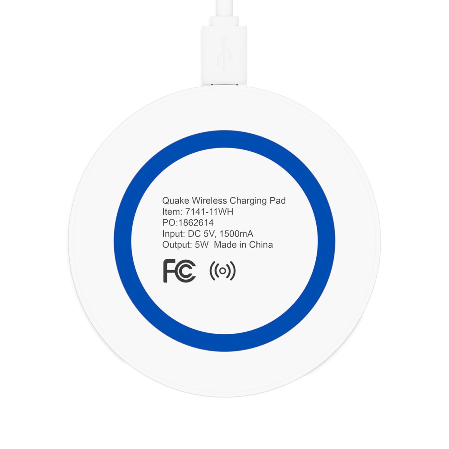 Motivational Wireless Charging Pad - 'M.H. The Tru MC' Design