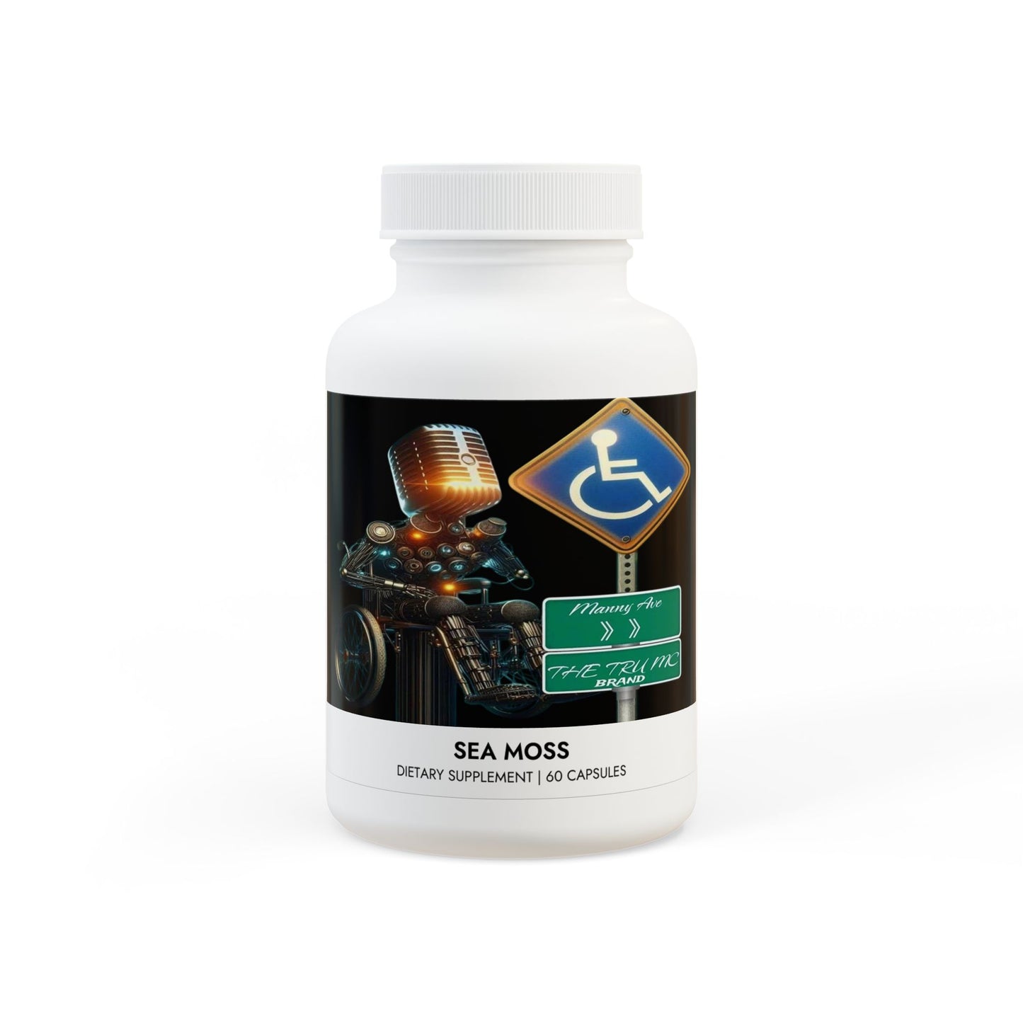THE TRU MC BRAND Sea Moss Supplement (60 Capsules)
