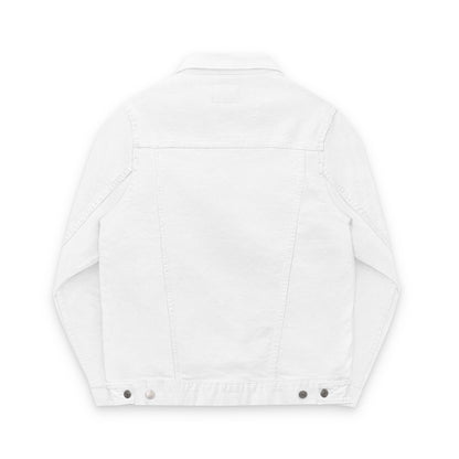Embroidered Unisex Denim Jacket - Chic Style, Customizable Fashion, Year-Round Essential, Great for Gifting, Trendy Layering Piece