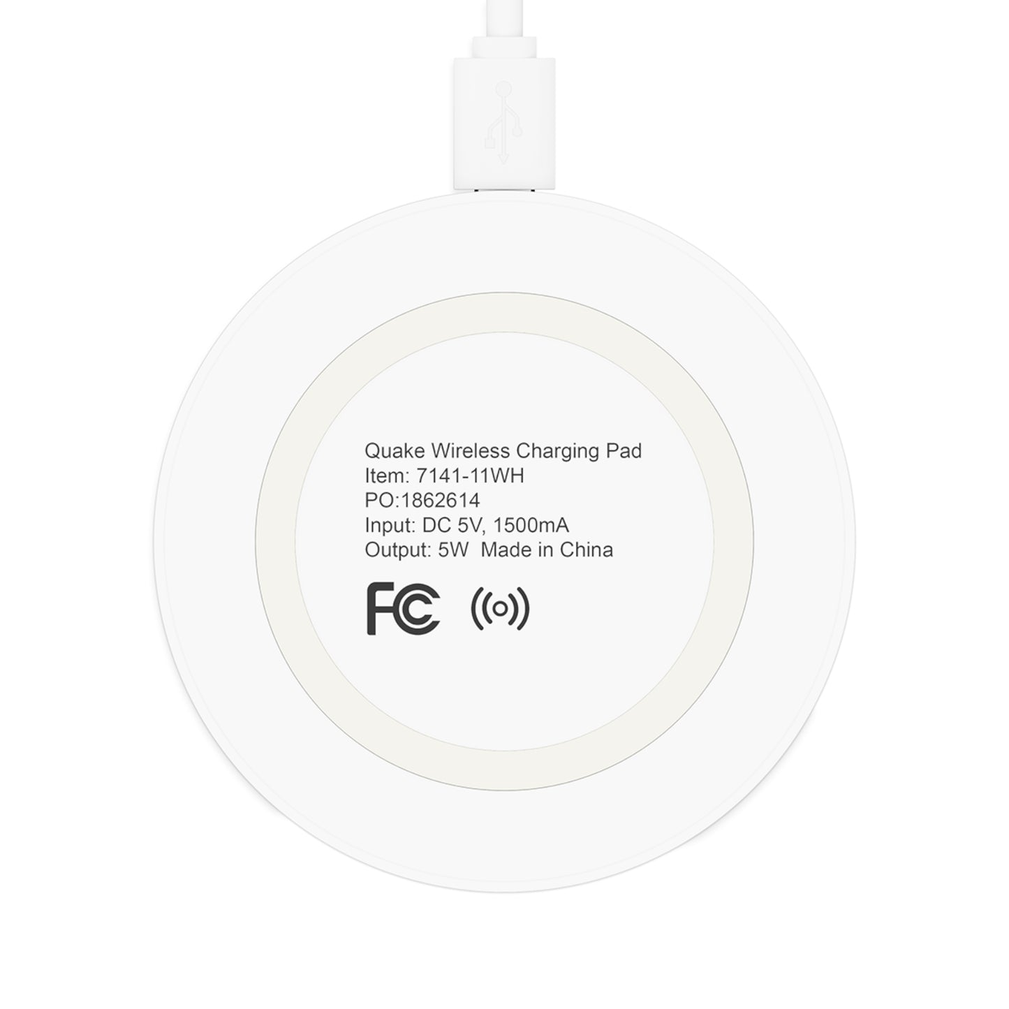 Motivational Wireless Charging Pad - 'M.H. The Tru MC' Design