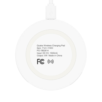 Motivational Wireless Charging Pad - 'M.H. The Tru MC' Design