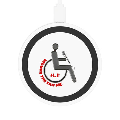 Motivational Wireless Charging Pad - 'M.H. The Tru MC' Design
