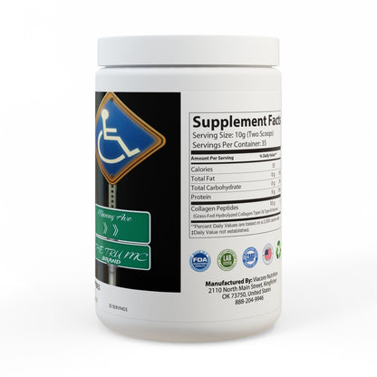 Collagen Peptides Type I & III Supplement (350g, 12.3oz)