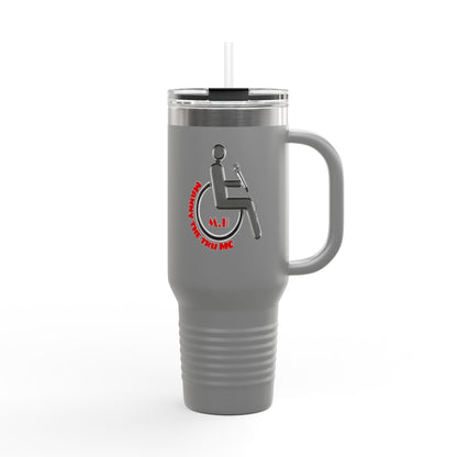 MANNY THE TRU MC Insulated Travel Mug - 40oz Adventure Companion with Fun Design