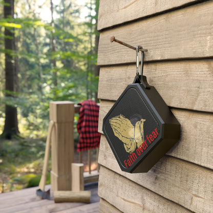 Waterproof Bluetooth Speaker with Inspirational Design | Perfect for Outdoors, Camping, Hiking, Gift Idea, Music Lover
