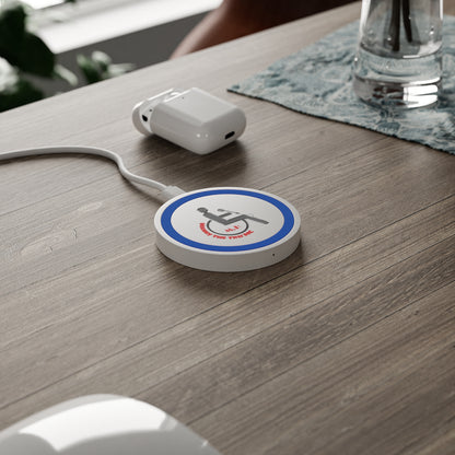 Motivational Wireless Charging Pad - 'M.H. The Tru MC' Design
