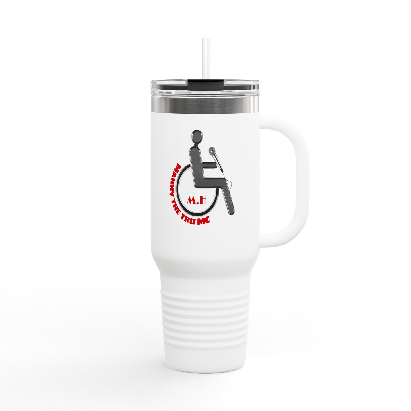 MANNY THE TRU MC Insulated Travel Mug - 40oz Adventure Companion with Fun Design