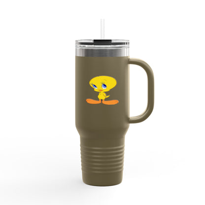 Cheerful Insulated Travel Mug, 40oz - Perfect for Hot & Cold Beverages, Kids & Adults, Great Gift for Holidays & Road Trips, Fun [...]