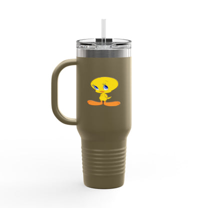 Cheerful Insulated Travel Mug, 40oz - Perfect for Hot & Cold Beverages, Kids & Adults, Great Gift for Holidays & Road Trips, Fun [...]