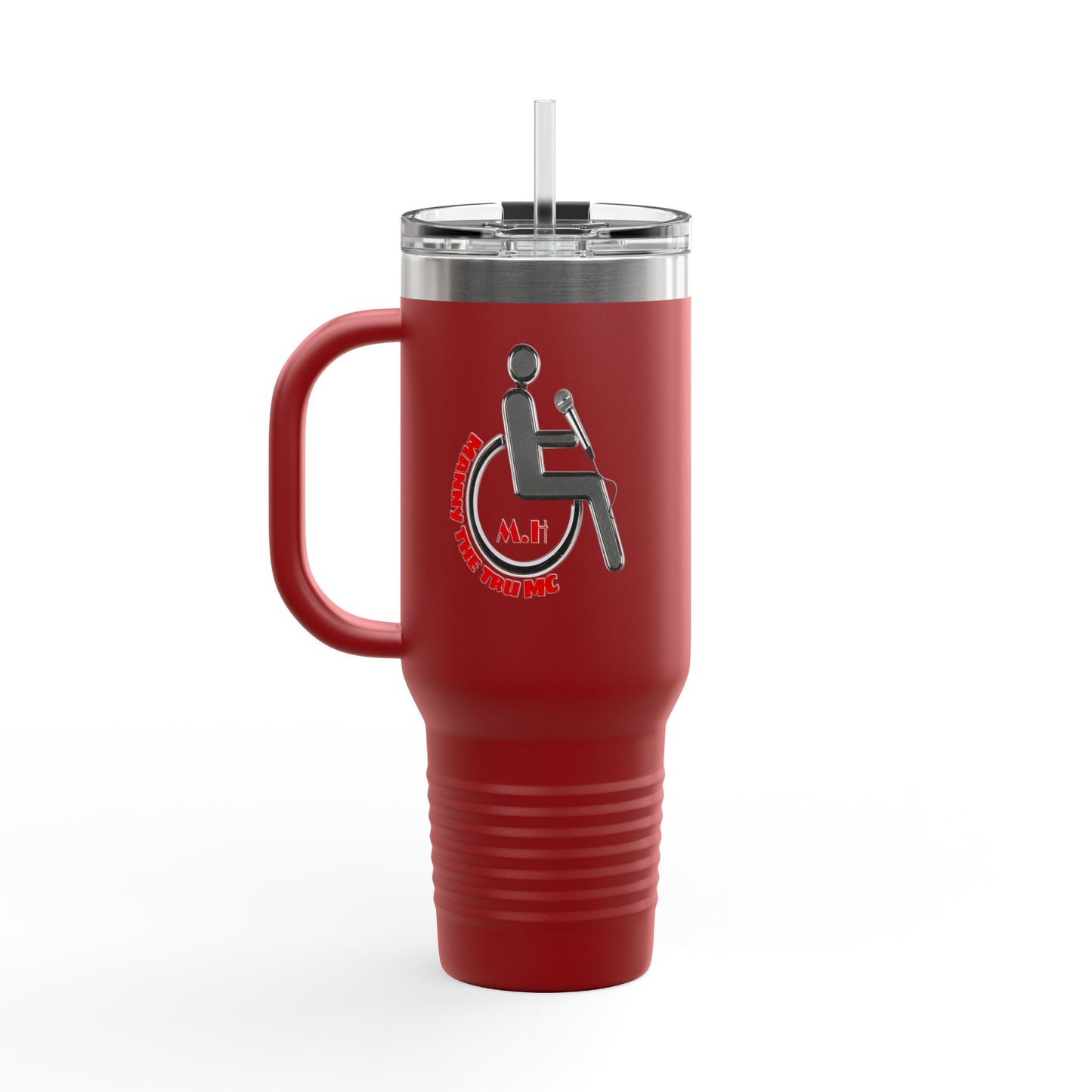 MANNY THE TRU MC Insulated Travel Mug - 40oz Adventure Companion with Fun Design