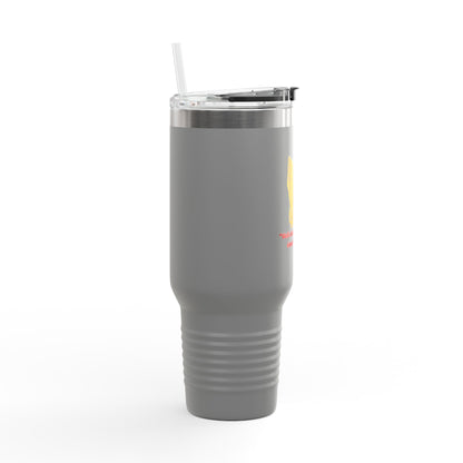 Inspirational Insulated Travel Mug | Faith-Driven Drinkware | Perfect Gift for Travel Lovers | 40oz Tumbler for Coffee, Tea, Work, Hiking