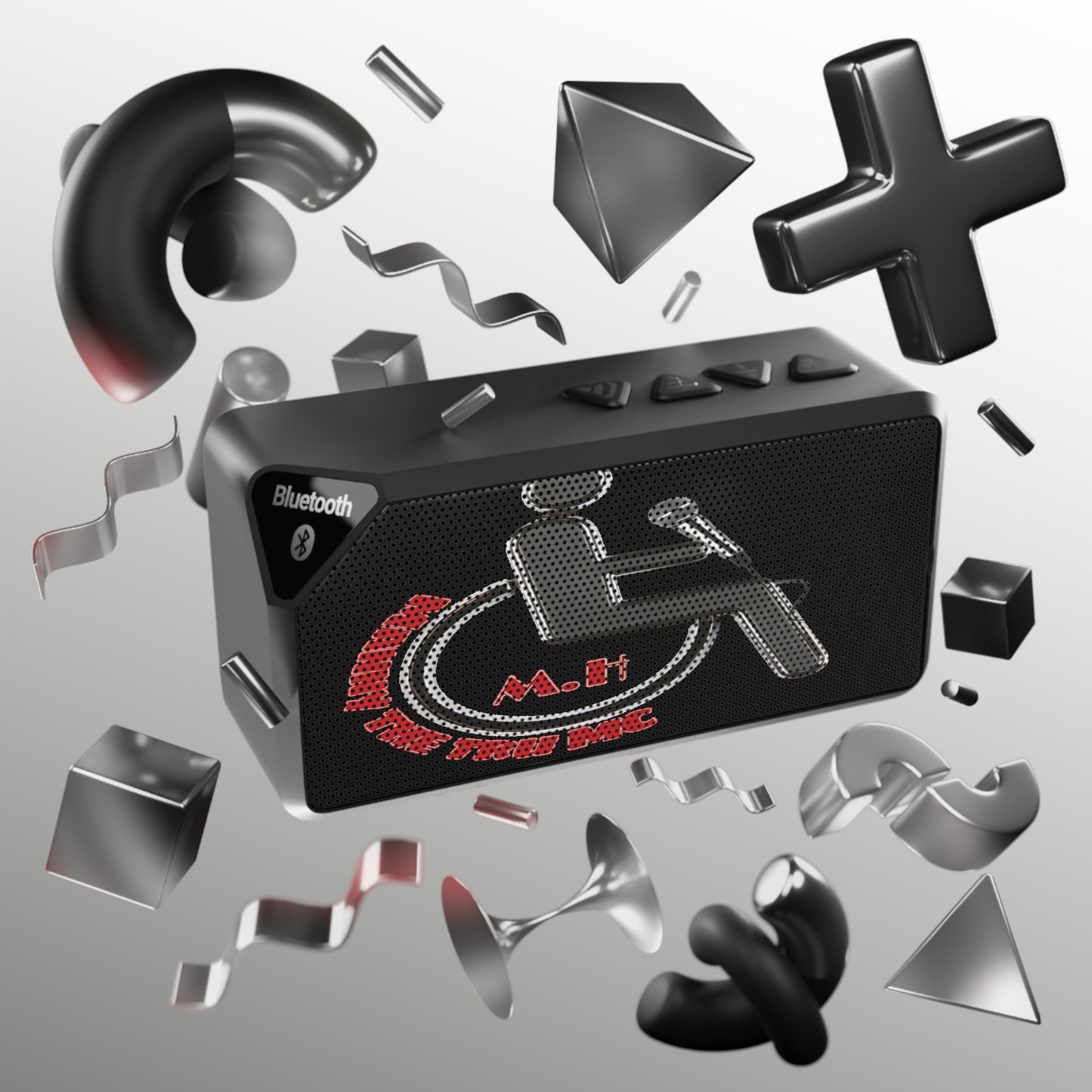 MANNY THE TRU MC Accessible Bluetooth Speaker with Disability Awareness Design