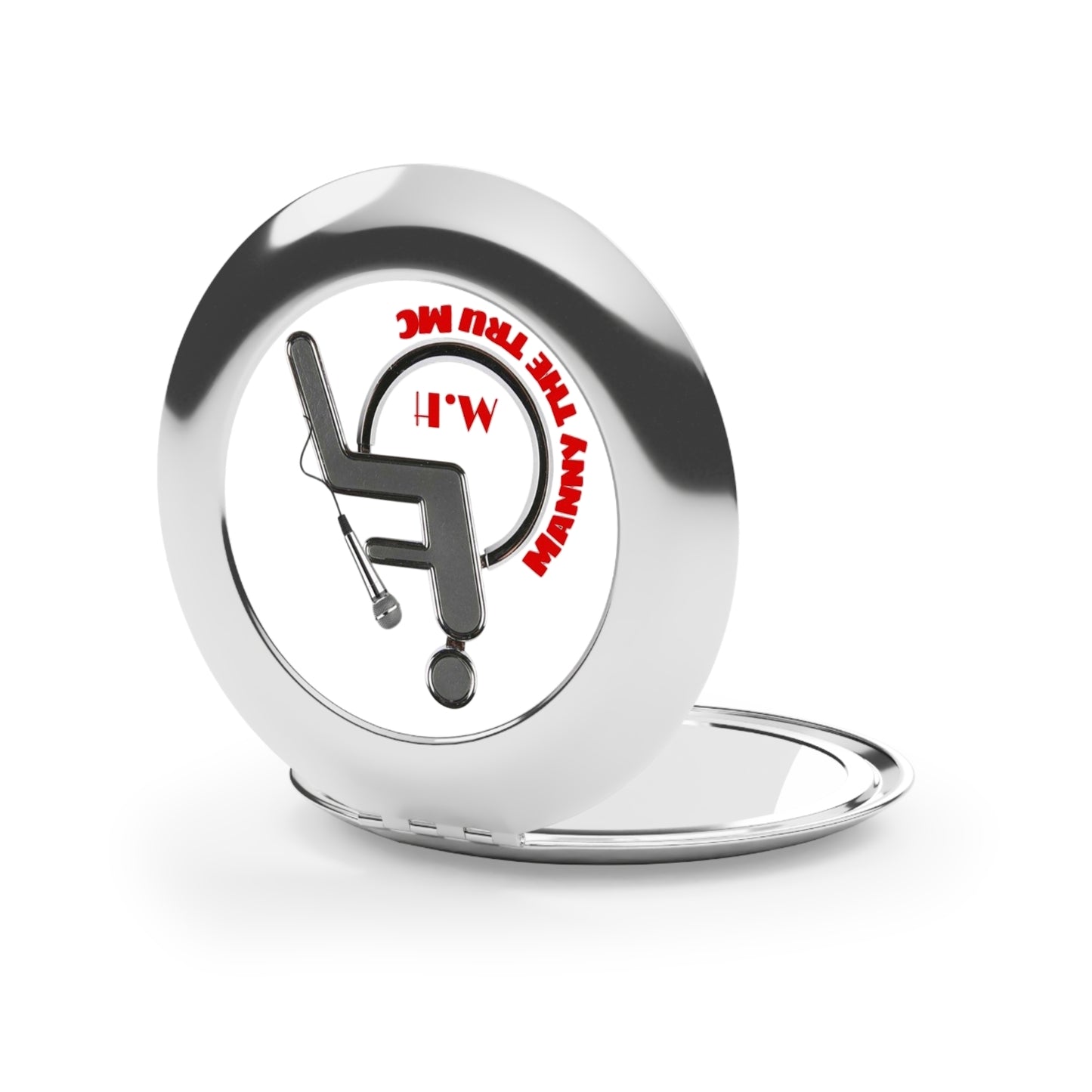 Compact Travel Mirror - Empowering Design for On-the-Go Moments