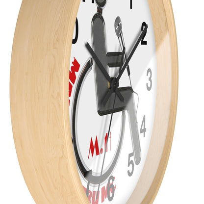 Motivational Disability Wall Clock with Microphone - Inspiring Decor for Home & Office