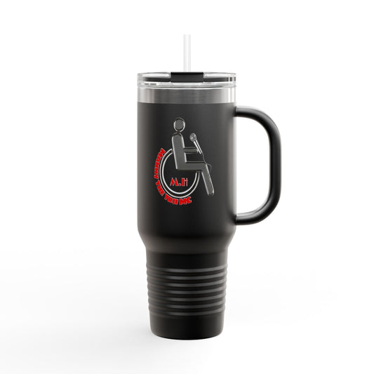 MANNY THE TRU MC Insulated Travel Mug - 40oz Adventure Companion with Fun Design