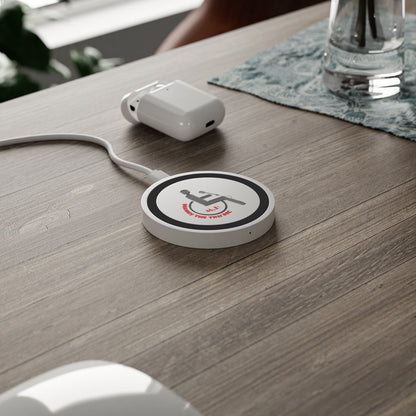 Motivational Wireless Charging Pad - 'M.H. The Tru MC' Design