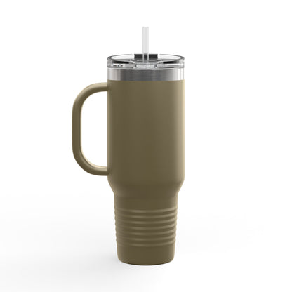 Inspirational Insulated Travel Mug | Faith-Driven Drinkware | Perfect Gift for Travel Lovers | 40oz Tumbler for Coffee, Tea, Work, Hiking