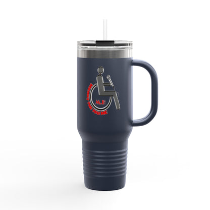 MANNY THE TRU MC Insulated Travel Mug - 40oz Adventure Companion with Fun Design