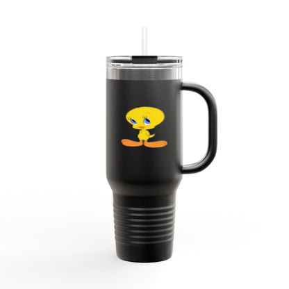 Cheerful Insulated Travel Mug, 40oz - Perfect for Hot & Cold Beverages, Kids & Adults, Great Gift for Holidays & Road Trips, Fun [...]
