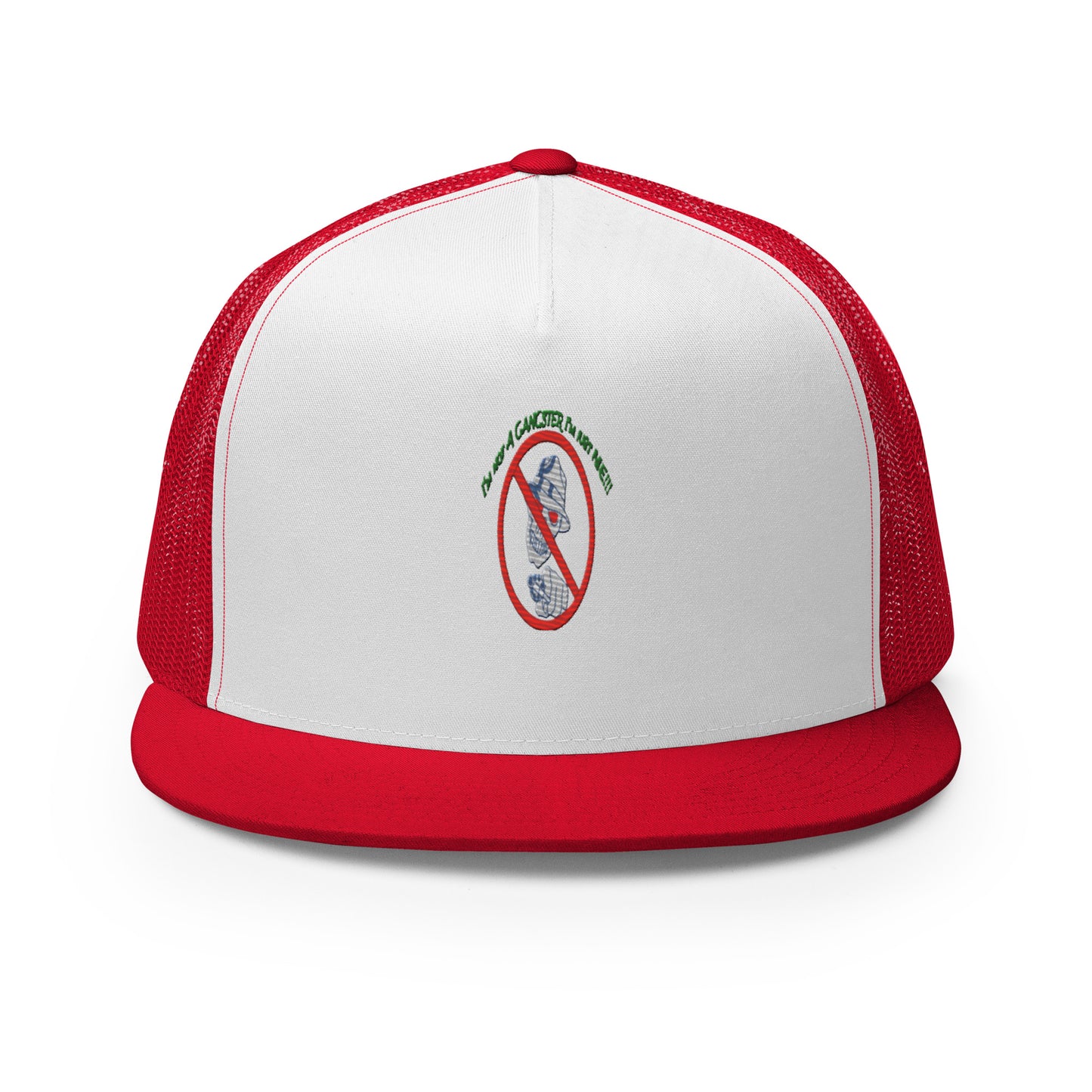 I'm not a gangster Trucker Cap
