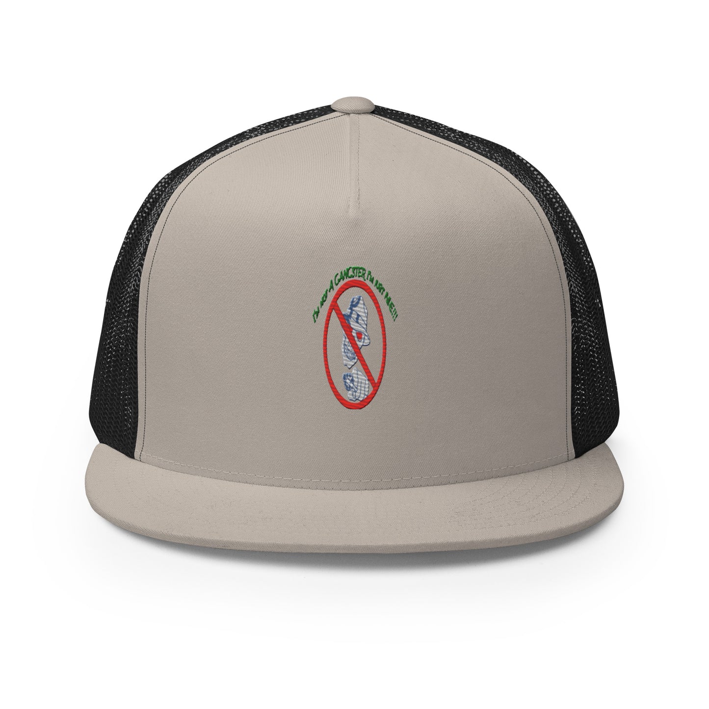 I'm not a gangster Trucker Cap