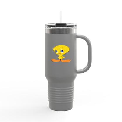 Cheerful Insulated Travel Mug, 40oz - Perfect for Hot & Cold Beverages, Kids & Adults, Great Gift for Holidays & Road Trips, Fun [...]