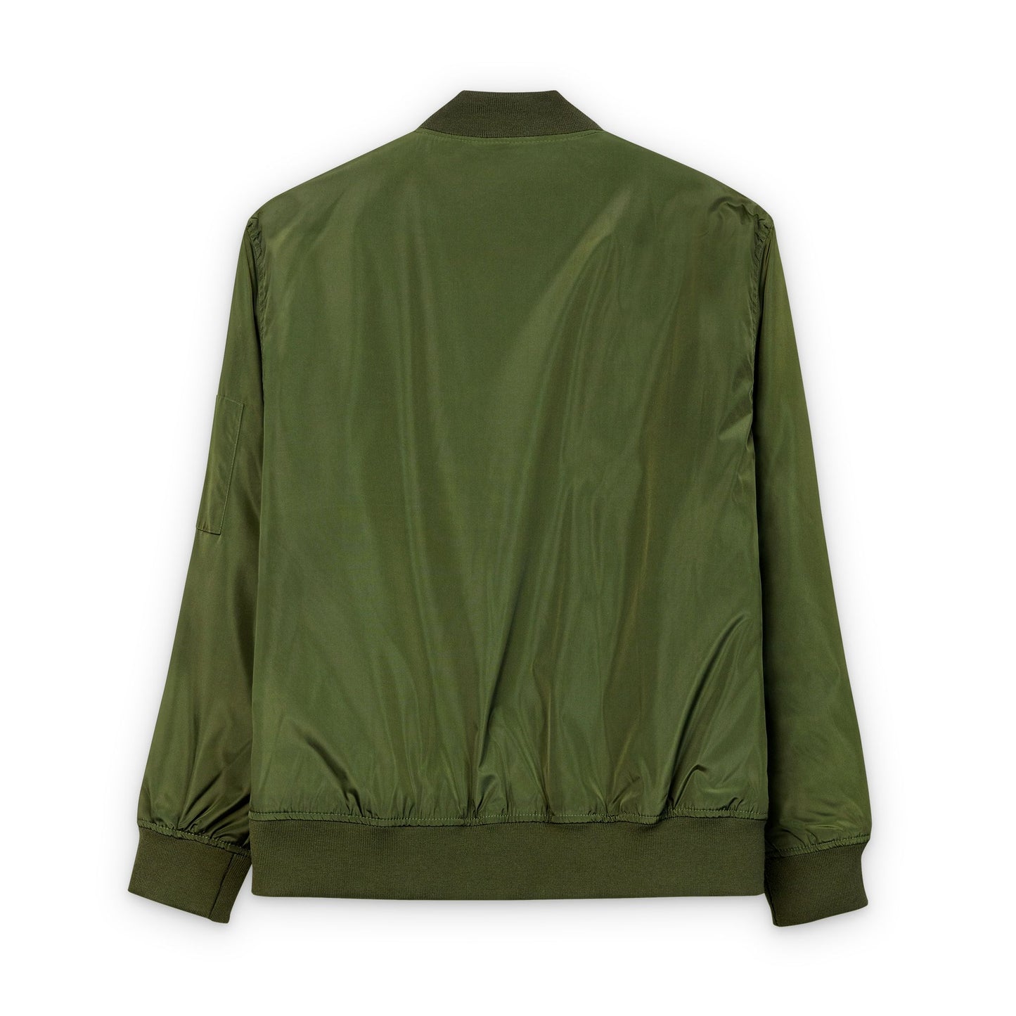 Eco-Friendly Embroidered Bomber Jacket, Sustainable Fashion, Casual Streetwear, Perfect Gift, Earth Day Apparel
