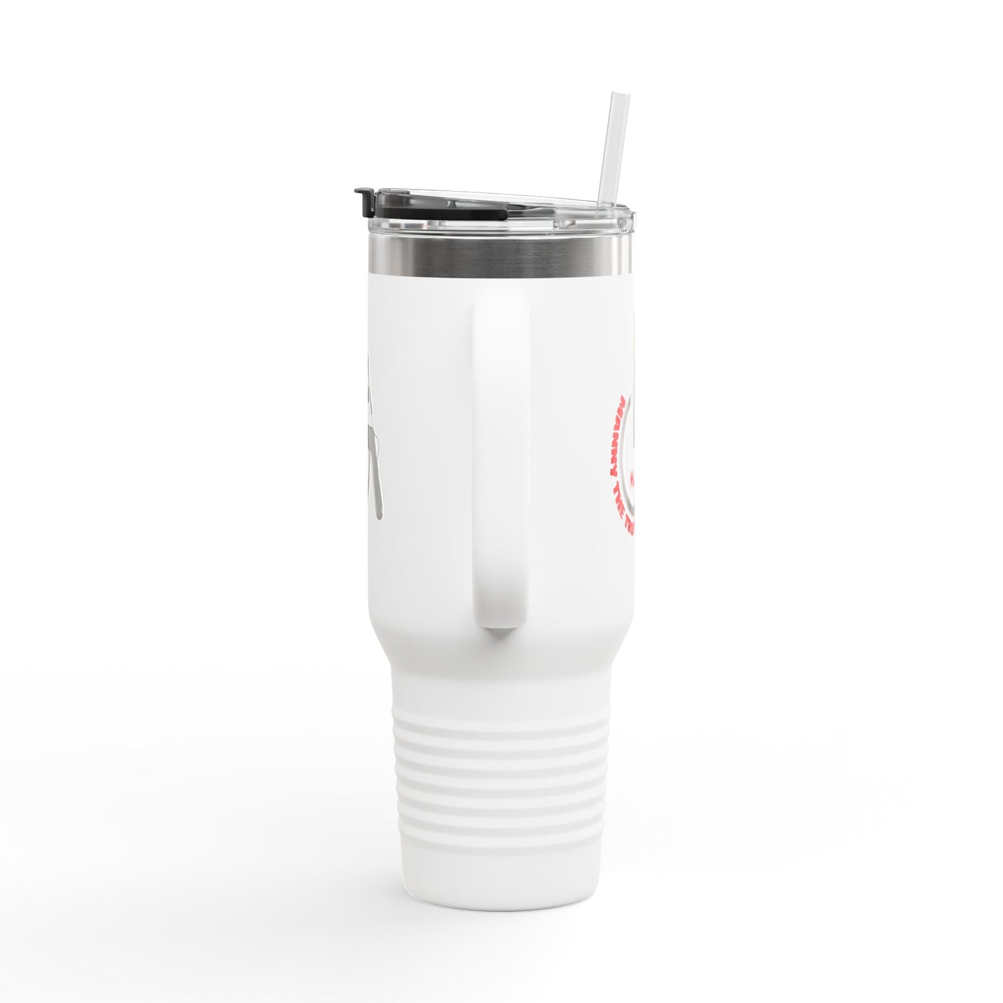 MANNY THE TRU MC Insulated Travel Mug - 40oz Adventure Companion with Fun Design