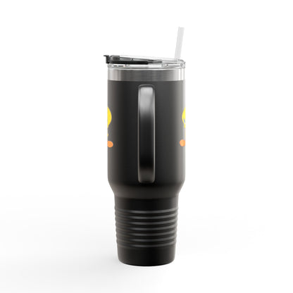 Cheerful Insulated Travel Mug, 40oz - Perfect for Hot & Cold Beverages, Kids & Adults, Great Gift for Holidays & Road Trips, Fun [...]