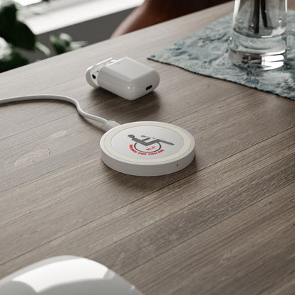 Motivational Wireless Charging Pad - 'M.H. The Tru MC' Design