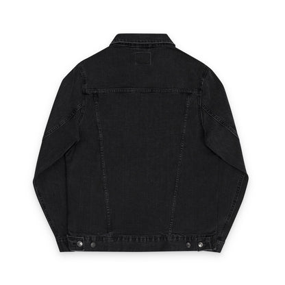 Embroidered Unisex Denim Jacket - Chic Style, Customizable Fashion, Year-Round Essential, Great for Gifting, Trendy Layering Piece