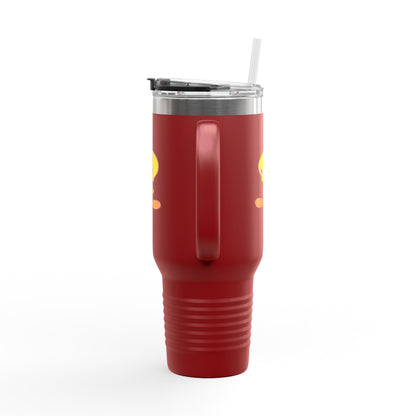 Cheerful Insulated Travel Mug, 40oz - Perfect for Hot & Cold Beverages, Kids & Adults, Great Gift for Holidays & Road Trips, Fun [...]