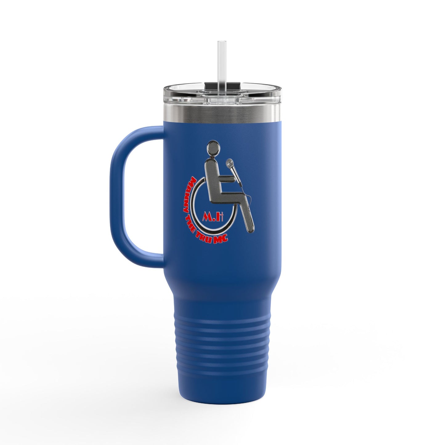MANNY THE TRU MC Insulated Travel Mug - 40oz Adventure Companion with Fun Design