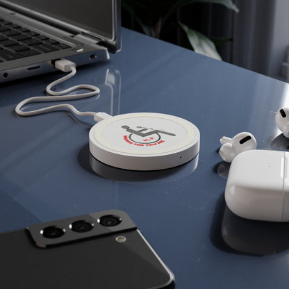 Motivational Wireless Charging Pad - 'M.H. The Tru MC' Design