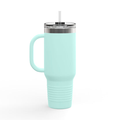 Inspirational Insulated Travel Mug | Faith-Driven Drinkware | Perfect Gift for Travel Lovers | 40oz Tumbler for Coffee, Tea, Work, Hiking