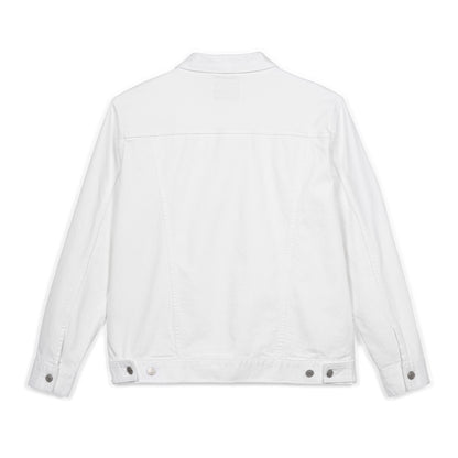Embroidered Unisex Denim Jacket - Chic Style, Customizable Fashion, Year-Round Essential, Great for Gifting, Trendy Layering Piece