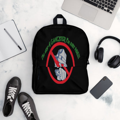 I'm not a gangster Backpack