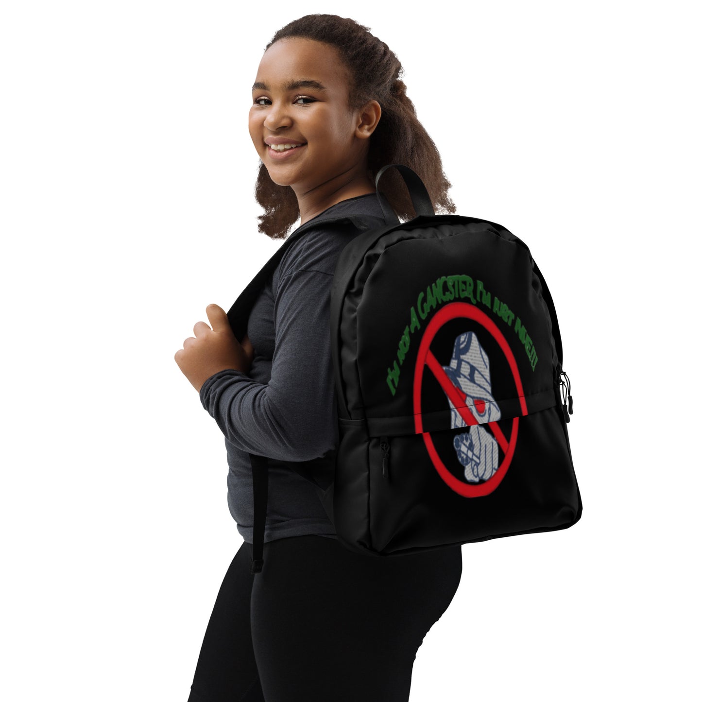 I'm not a gangster Backpack