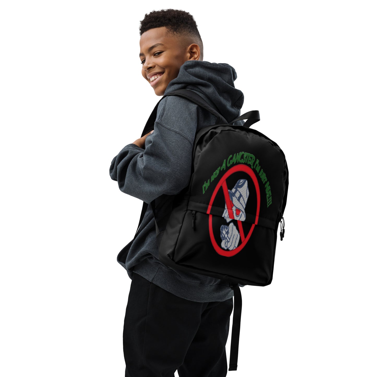 I'm not a gangster Backpack
