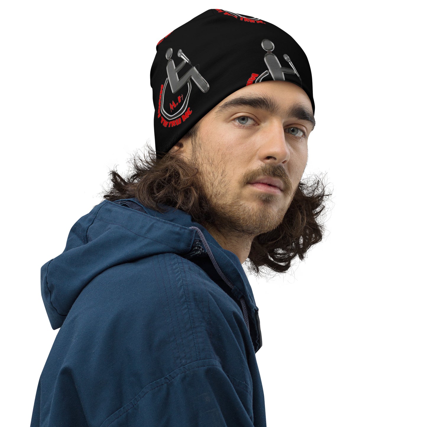 THE TRU MC SQUAD  All-Over Print Beanie