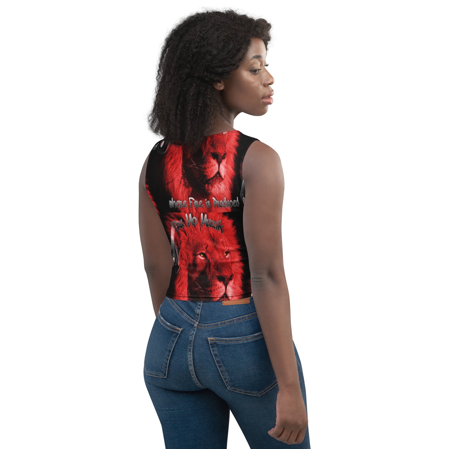 TRU MC MUZIK Crop Top