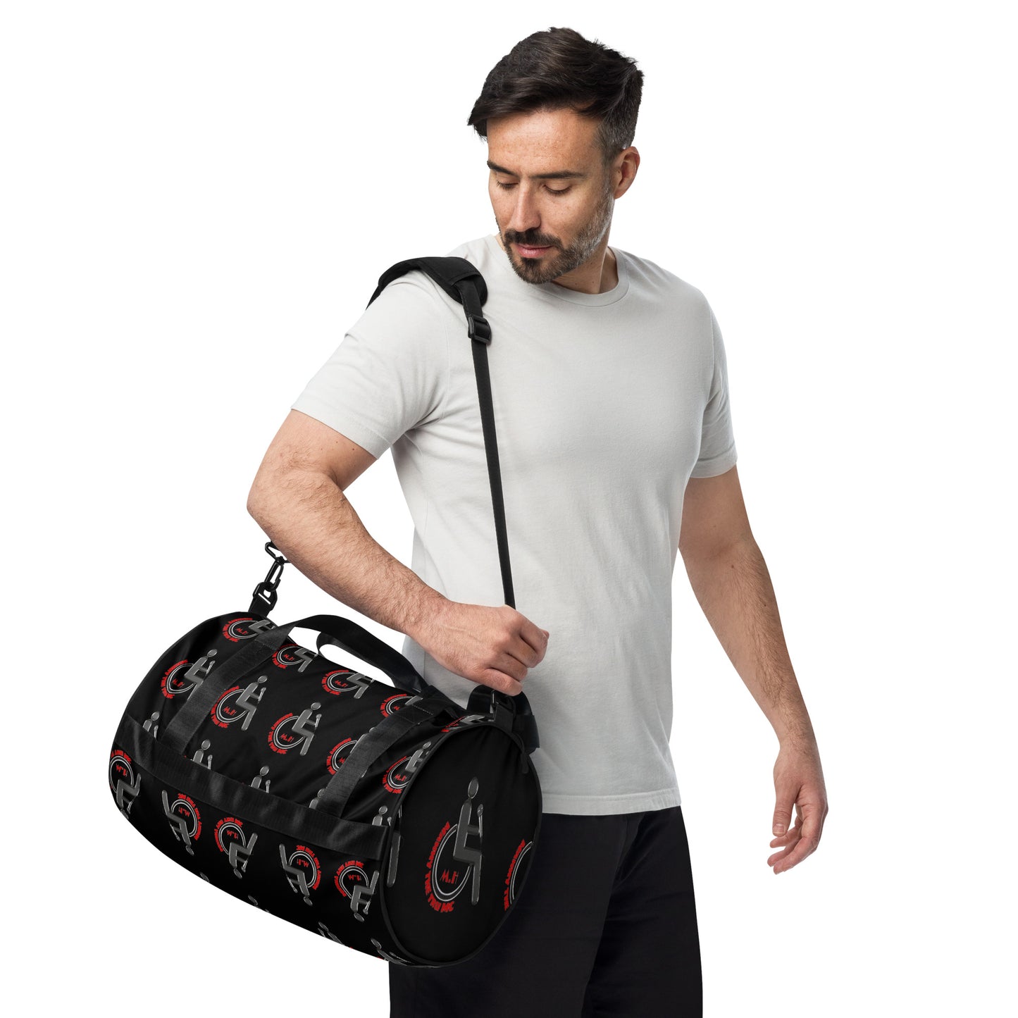 THE TRU MC SQUAD All-over print gym bag