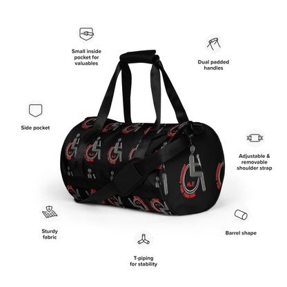 THE TRU MC SQUAD All-over print gym bag