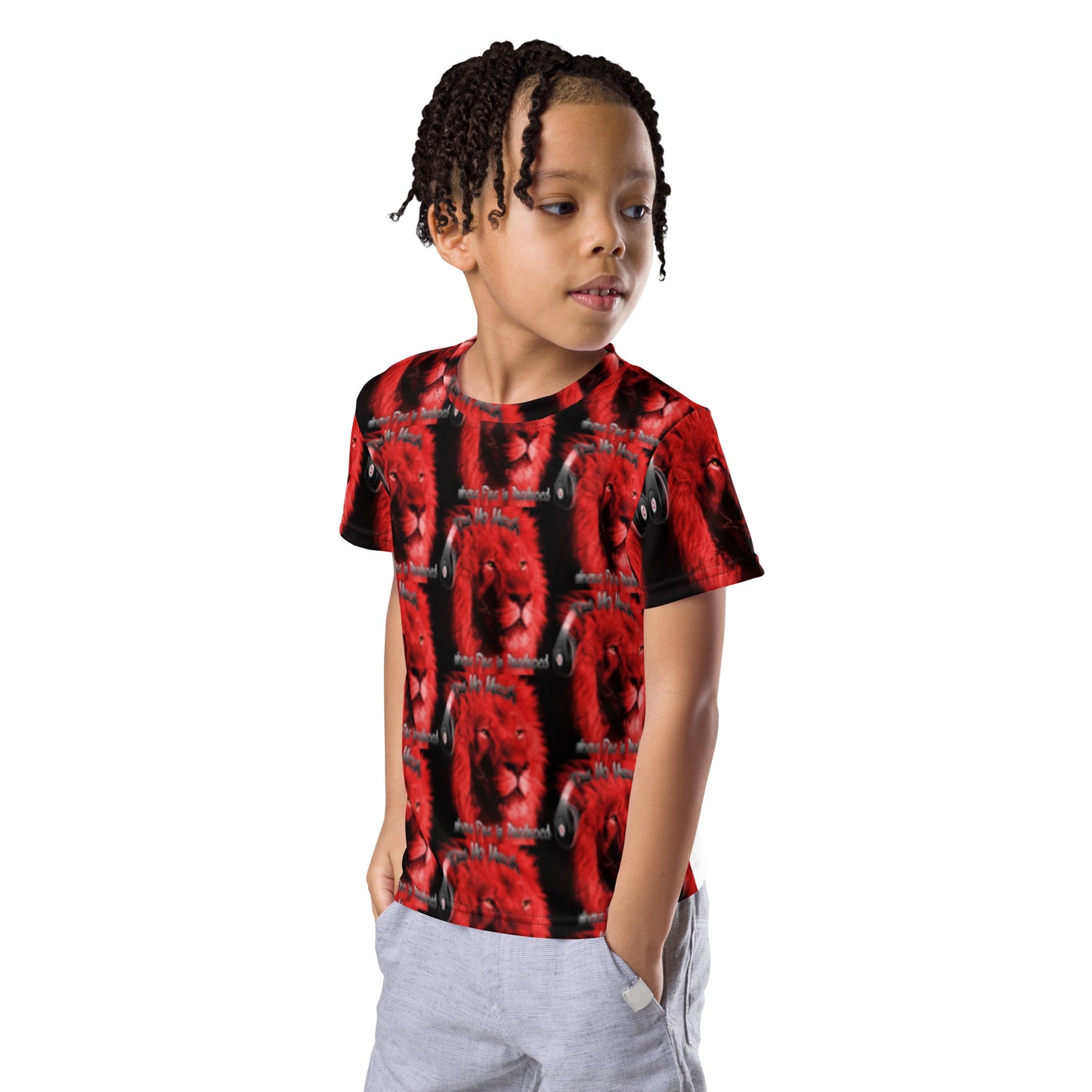 TRU MC MUZIK Kids crew neck t-shirt