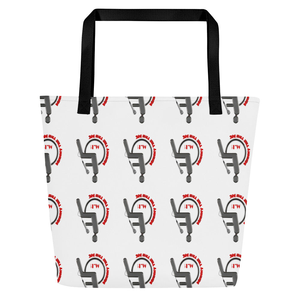 THE TRU MC SQUAD All-Over Print Large Tote Bag