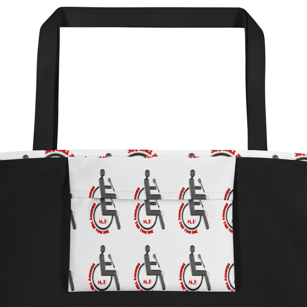 THE TRU MC SQUAD All-Over Print Large Tote Bag